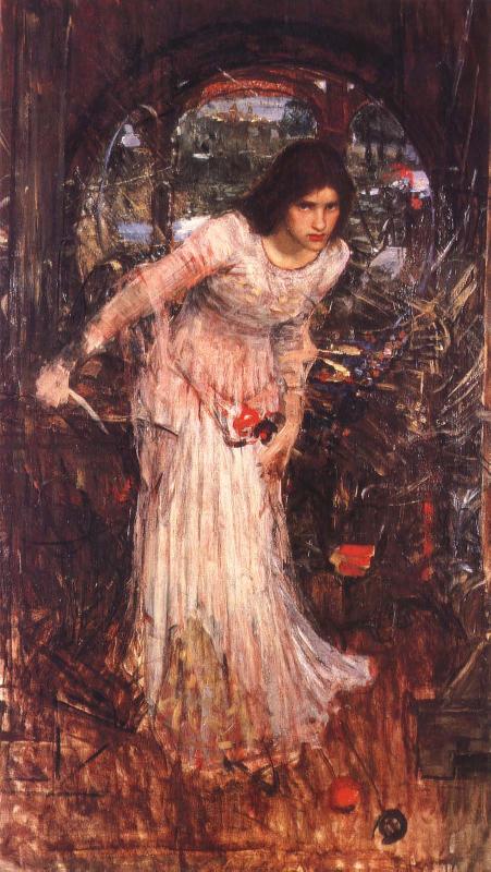 John William Waterhouse The Lady of Shalott